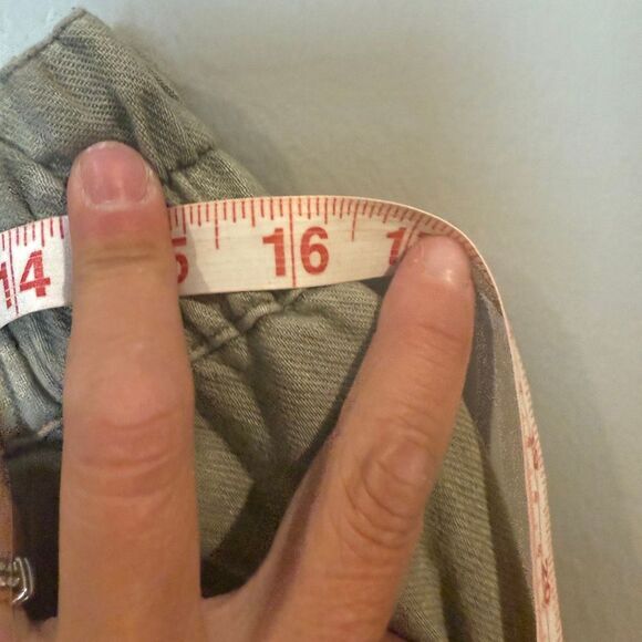 Free People Cool Harbor Wide Leg Pants Medium light Olive - Picture 9 of 9